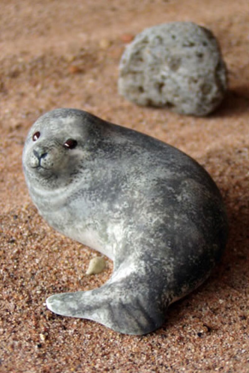 SEAL PUP GREY