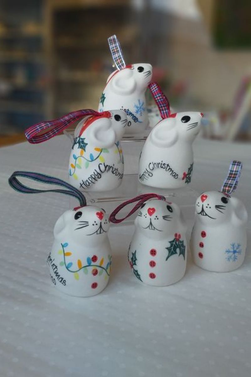 CHRISTMAS MOUSE HANGING